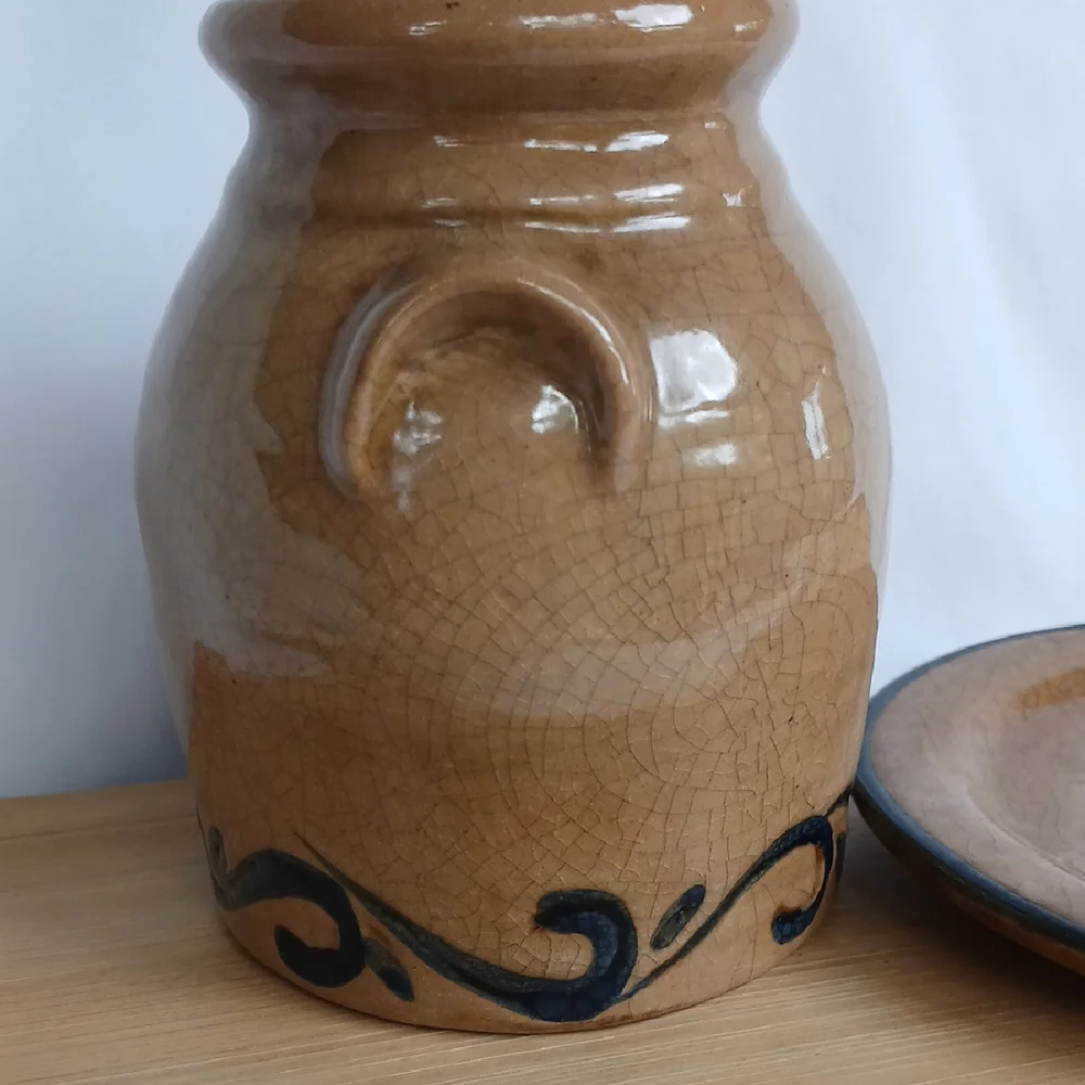 Ceramic Candle Tea Light Holder with Heart Cutout